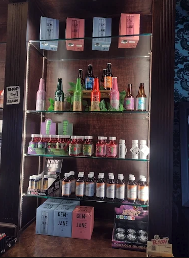 edibles in store at grass roots